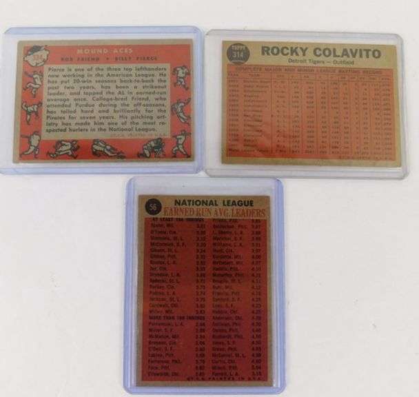 3 Topps Vintage Baseball Cards