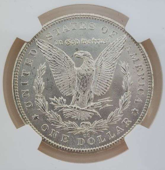 1884 CC Morgan Silver Dollar, NGC MS64
