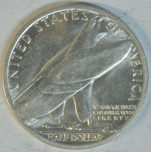 Lustrous BU 1936 Bridgeport Commemorative Half Dollar