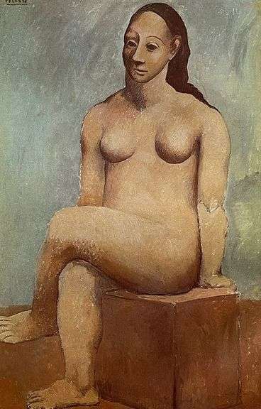 Collectible Pablo Picasso, Seated Nude with Crossed Legs