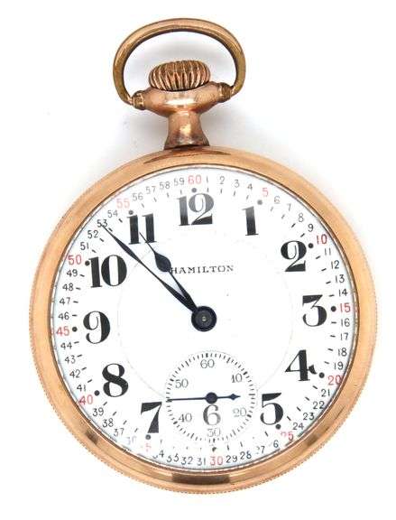 Hamilton Gold Filled 21 Jewel Pocketwatch