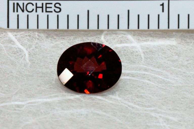 Checkerboard Cut Rhodolite Garnet