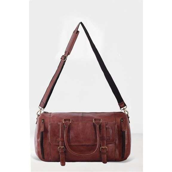 Genuine Leather Duffel Bag