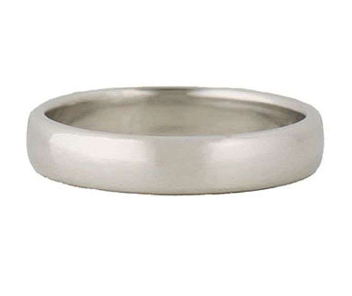 Gents Tiffany & Co. 4.5MM Forever Wedding Band Ring in Platinum