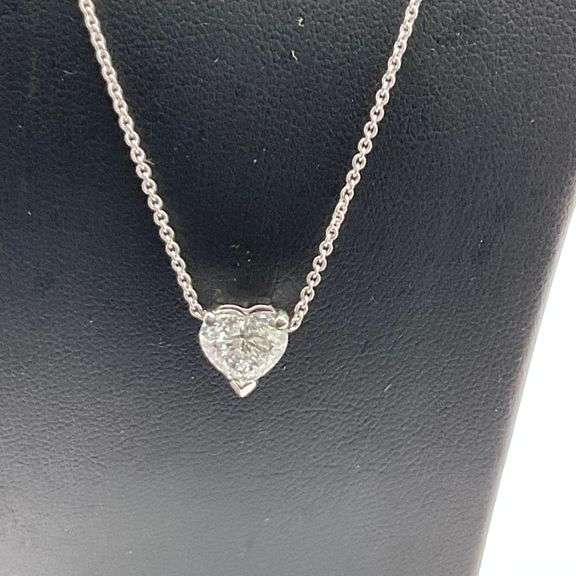 BRAND NEW 14K WHITE GOLD DIAMOND NECKLACE