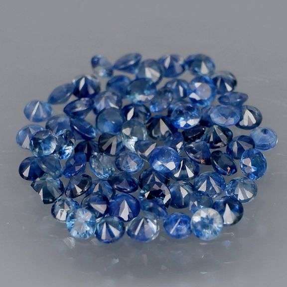 Eye catching 3.40ct denim blue Sapphire set