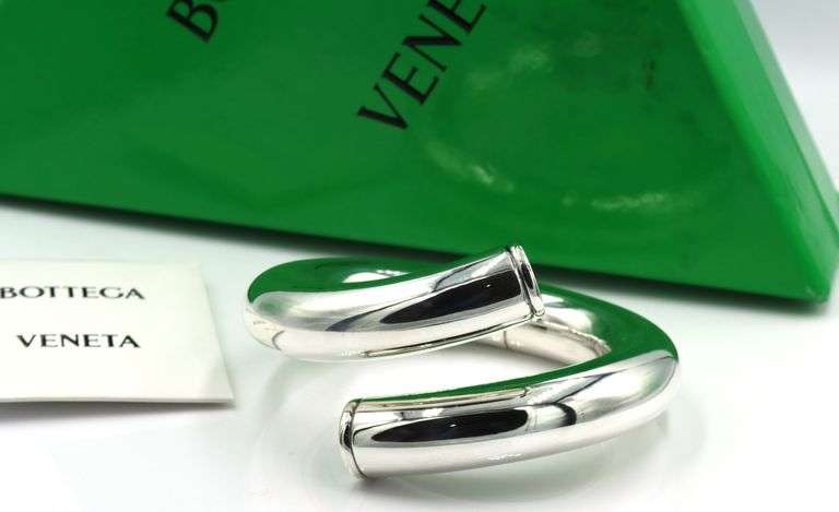 Bottega Venetta Hinged cuff bracelet