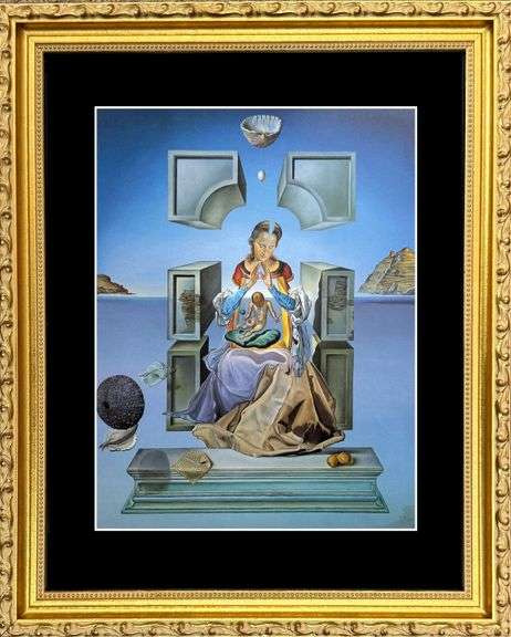 Salvador Dali, The First study for the Madonna of Port Ligat