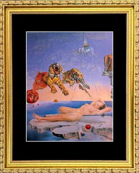 Salvador Dali, Dream Caused by the Flight of a Bee