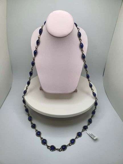 Investment! The most valuable attribute of 230 ctw of tanzenite with diamond necklace