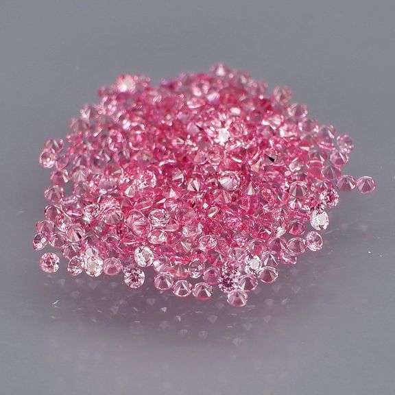 360 piece set of pink Sapphires weighing 2.01 carats!!
