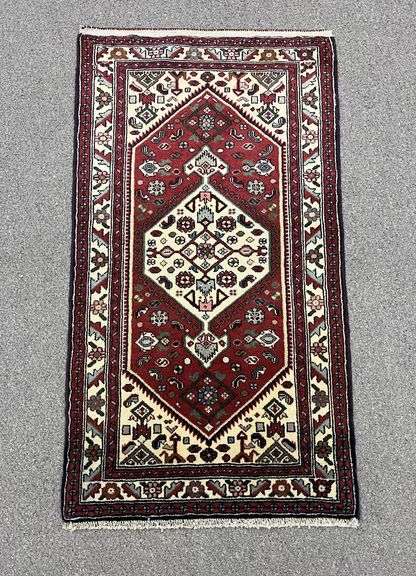 Hand Woven Persian Hamedan 2.6x4.6