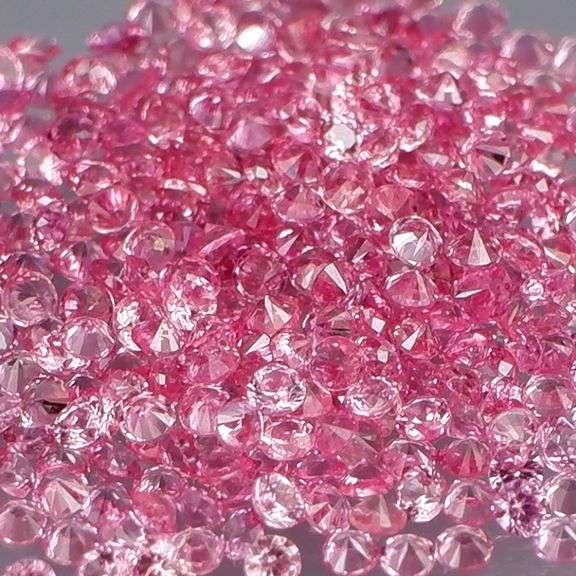 360 piece set of pink Sapphires weighing 2.01 carats!!
