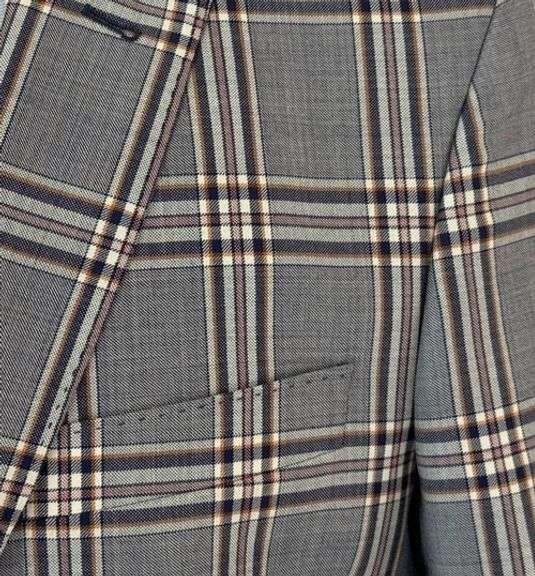 Stylish,  2 Button Modern Fit Sport Coat, Made in Italy