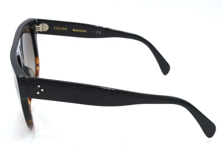 Celine Gradient black Havana sunglasses