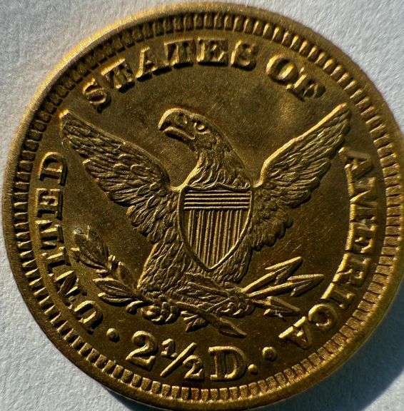 Choice Uncirculated 1905 $2 1/2 Liberty US Gold
