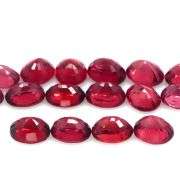 Get ready for the vibrant color in this 8.20ct Garnet set!!!
