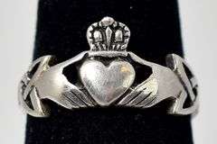 Claddagh Ring in Sterling Silver