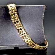 Exceptionally Nice 14K Yellow Gold Riccio  Bracelet