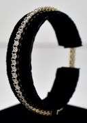 CZ Gemstone Tennis Bracelet in Sterling Silver