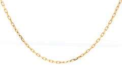 Feminine 18K YG Link Necklace
