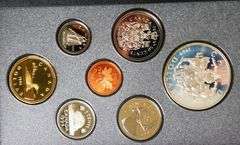 2 Royal Canadian Mint Proof Coin Sets