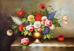 UNIQUE AND BEAUTIFUL PAINTING ON CANVAS