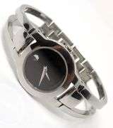 Movado Amarosa black dial bangle watch