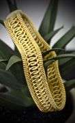 Elegant Italian Made 14K YG Bracelet
