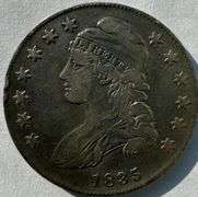 1835 Circulated Bust Half
