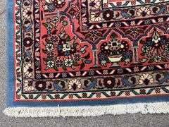 Handmade Persian Nahavand 8.7x9.6