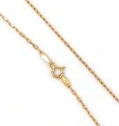 Feminine 18K YG Link Necklace