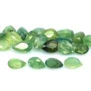 Multi-hue 6.02ct natural blue green Sapphire set
