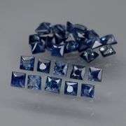 Heated only! 2.82ct top blue sapphire set!