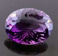 Top tier 26.87ct concave cut Amethyst