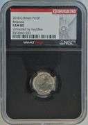 Special NGC GEM BU 2018 British pure Platinum Britannia