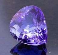 Substantial 3.27ct rich violet blue Tanzanite