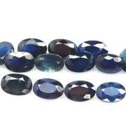 8ct cobalt blue Sapphire set from Madagascar -Heated only!!!