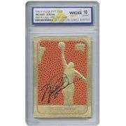 Michael Jordan 23K Gold Signature Card Mint 10