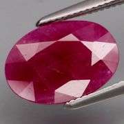 Pendant cut! 2.43ct 11mm Burmese Ruby!
