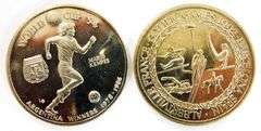 2 Turks and Caicos 5 Crowns Coins