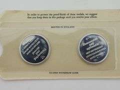 Beckton Zodiac Collection Sterling Silver Medals
