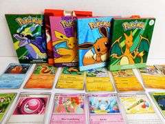 23 Pokémon 2024 Trade Cards & 5 Sticker Sheets