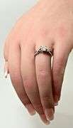 Modern Cushion-Cut 3/4 Ct. GIA Diamond Ring