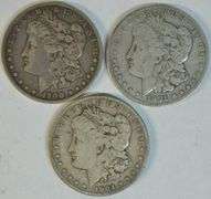 Key date 1900-S, 1901-S, & 1904-S Morgan Silver Dollars
