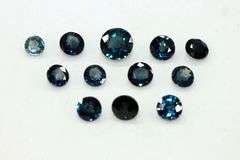 Lively Natural Teal Sapphires - Lot of 12