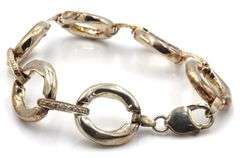 Group lot of 3 vintage 925 sterling silver bracelets