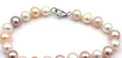 Set of Effy Pearl necklace, bracelet and earrings