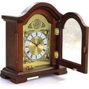 Bedford Classic Redwood Mantel Clock