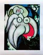 Pablo Picasso, Reclining Nude, Hand Signed by the Estate